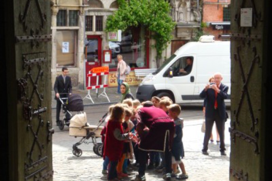 Bezoek aan het Gravensteen te Gent