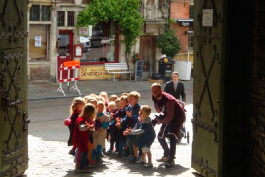 Bezoek aan het Gravensteen te Gent