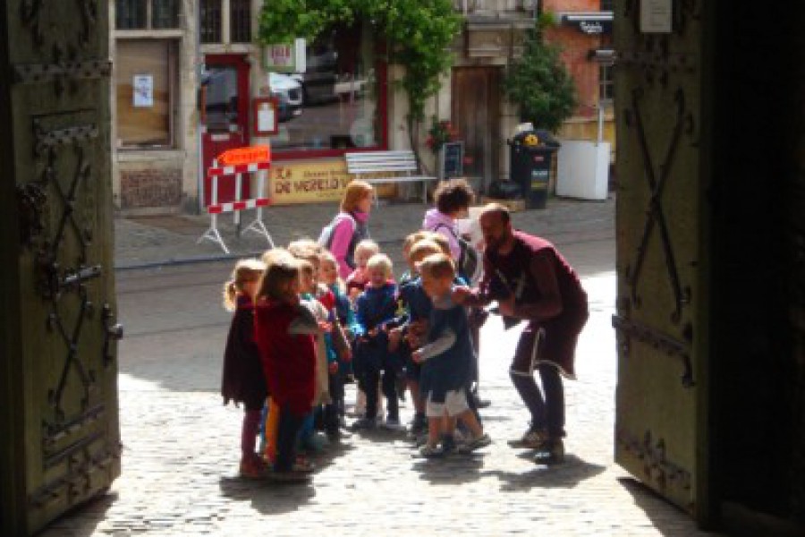 Bezoek aan het Gravensteen te Gent