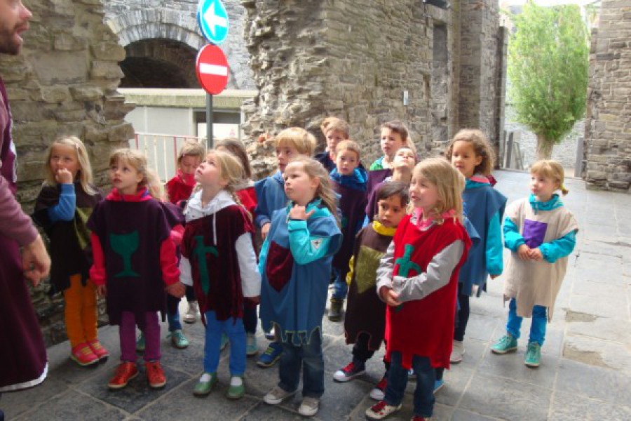 Bezoek aan het Gravensteen te Gent