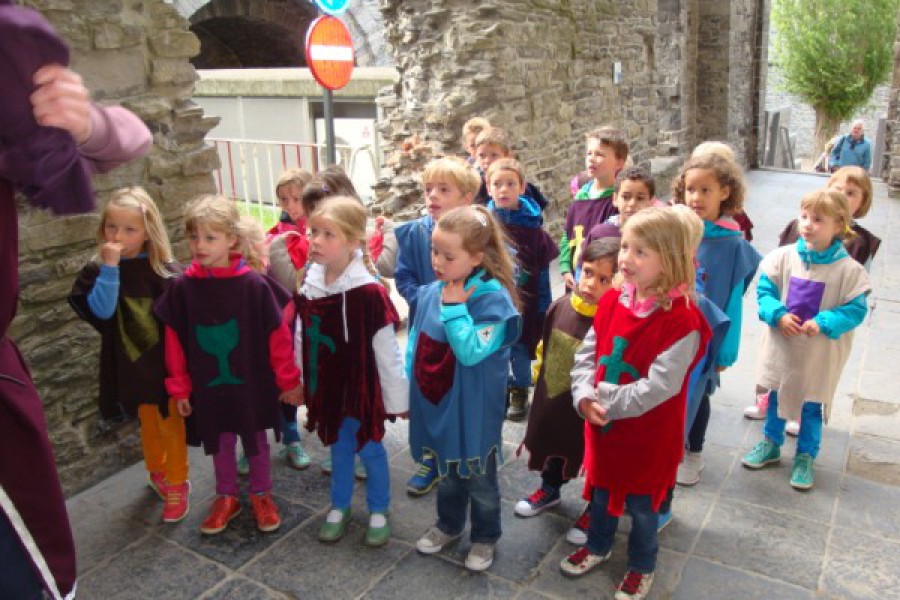 Bezoek aan het Gravensteen te Gent