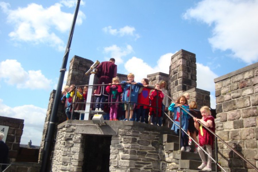 Bezoek aan het Gravensteen te Gent