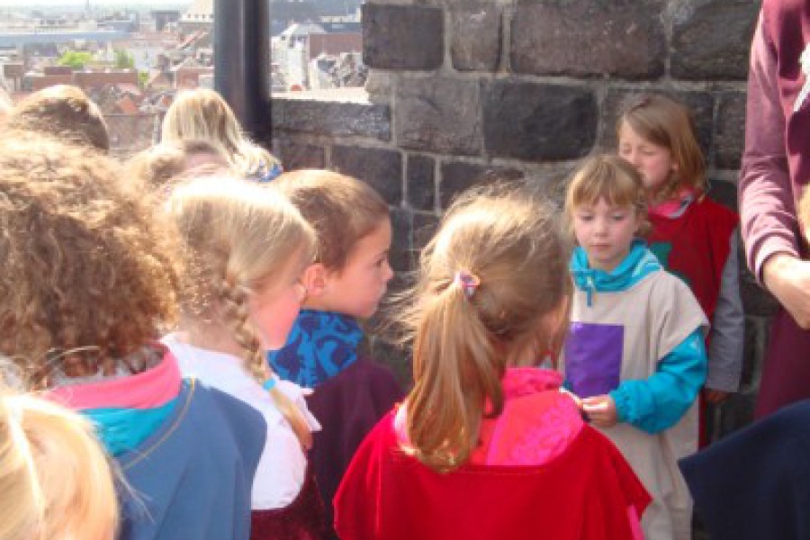 Bezoek aan het Gravensteen te Gent