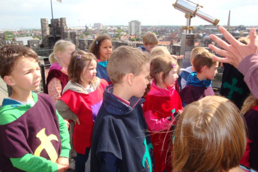 Bezoek aan het Gravensteen te Gent