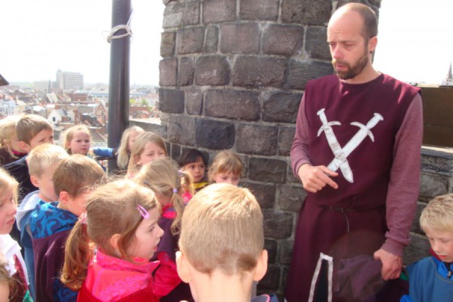 Bezoek aan het Gravensteen te Gent