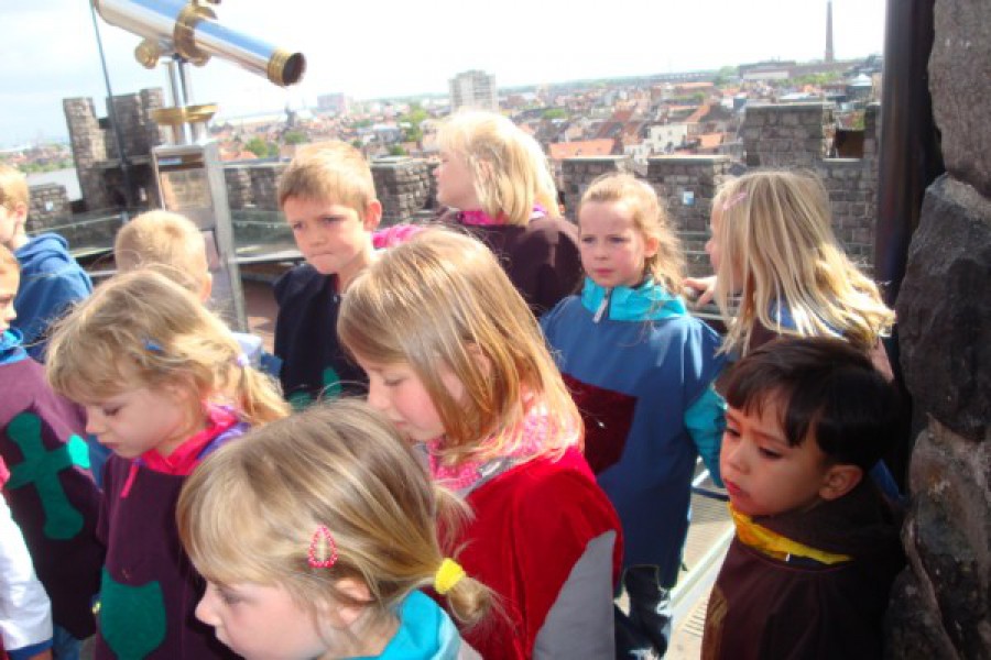 Bezoek aan het Gravensteen te Gent