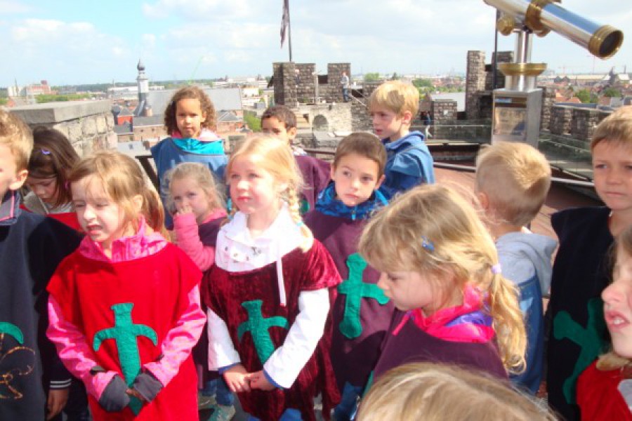 Bezoek aan het Gravensteen te Gent