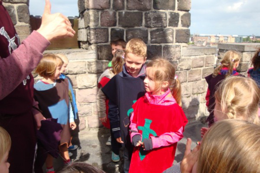 Bezoek aan het Gravensteen te Gent