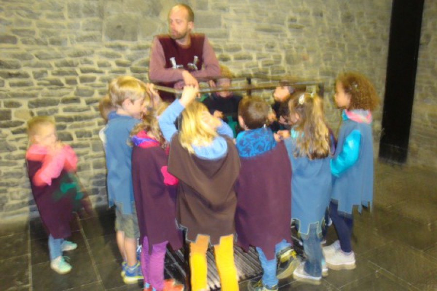 Bezoek aan het Gravensteen te Gent