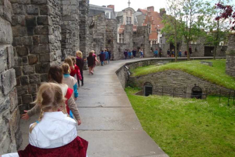 Bezoek aan het Gravensteen te Gent