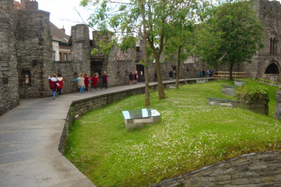 Bezoek aan het Gravensteen te Gent