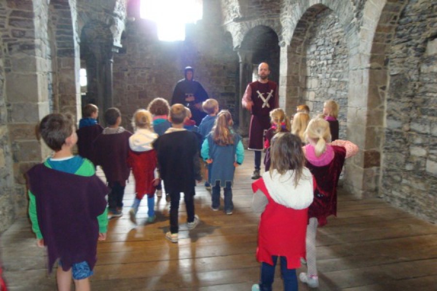 Bezoek aan het Gravensteen te Gent