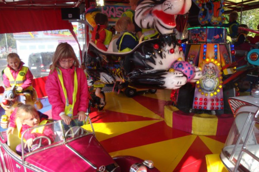 Naar de kermis met het eerste leerjaar