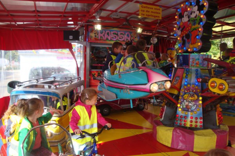 Naar de kermis met het eerste leerjaar