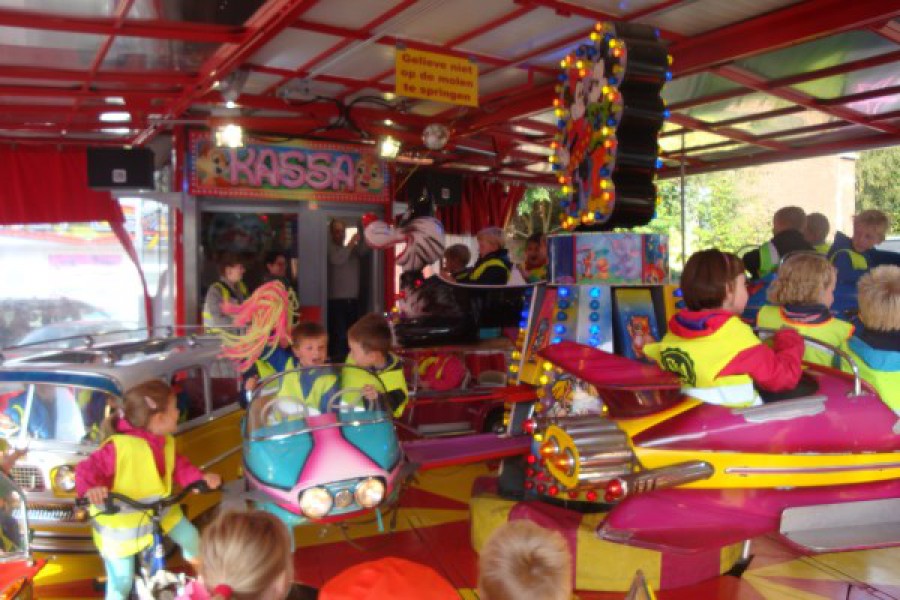 Naar de kermis met het eerste leerjaar