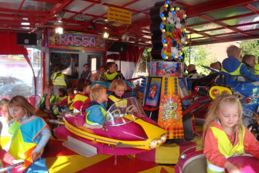 Naar de kermis met het eerste leerjaar