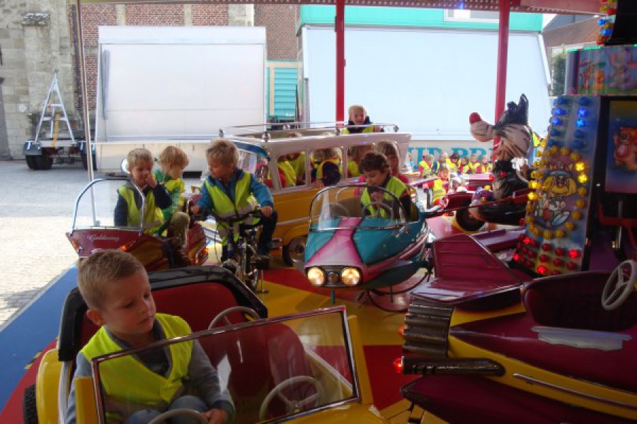 Naar de kermis met het eerste leerjaar