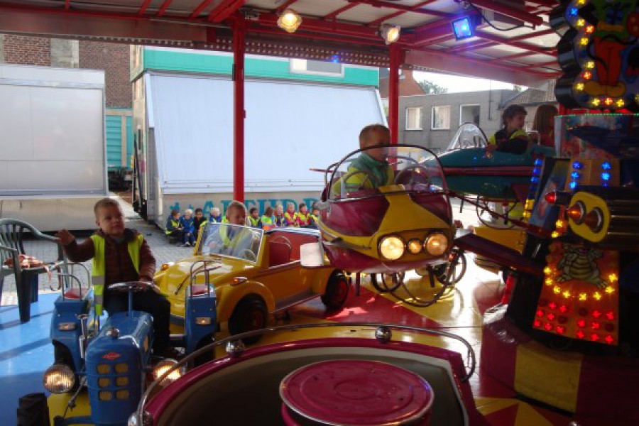 Naar de kermis met het eerste leerjaar