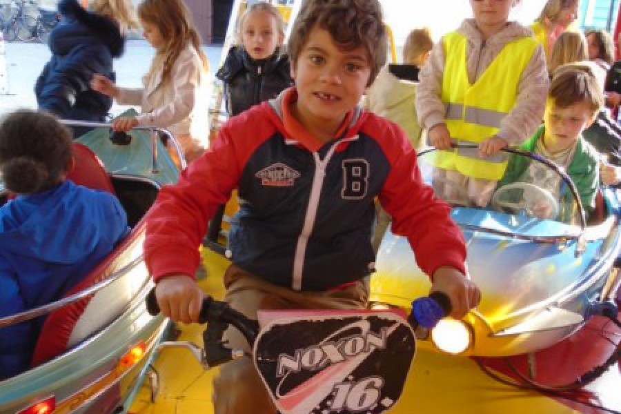 Naar de kermis met het eerste leerjaar