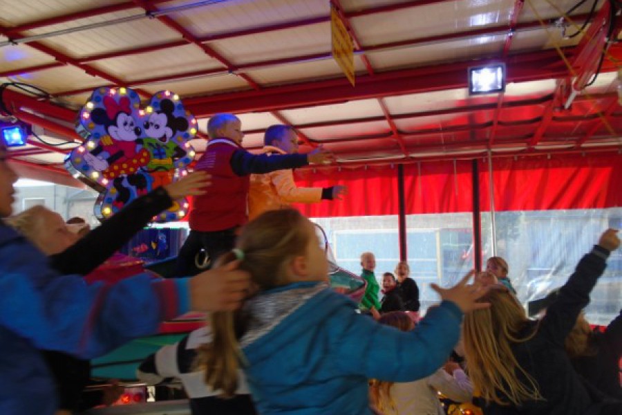 Naar de kermis met het eerste leerjaar