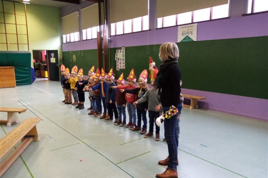 Sint en Piet op bezoek