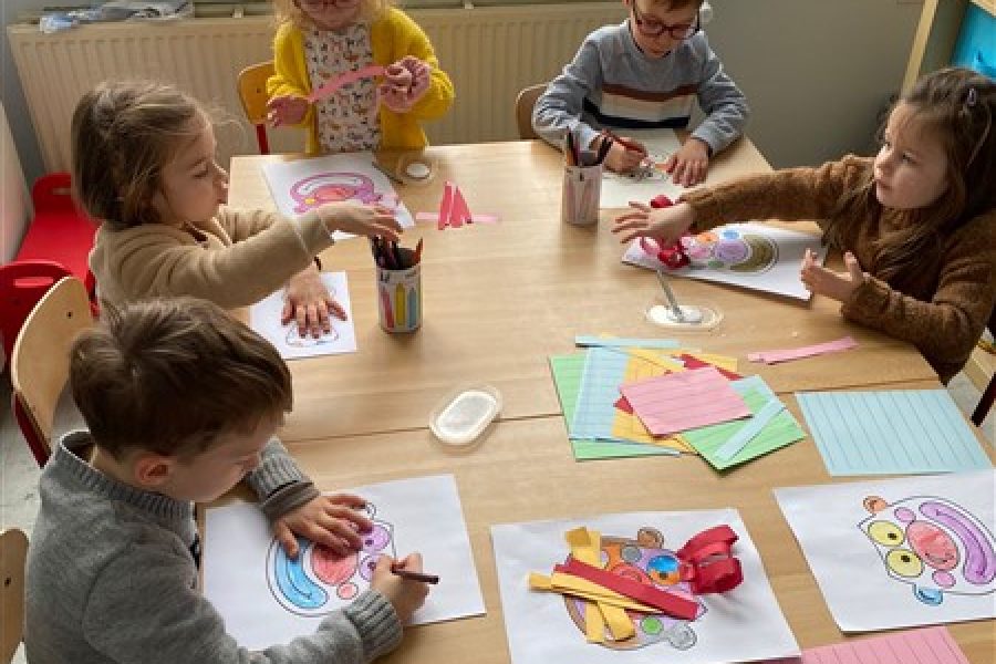 Carnaval in de dolfijnenklas