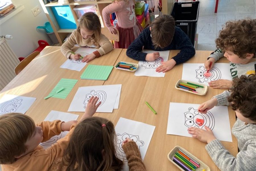 Carnaval in de dolfijnenklas