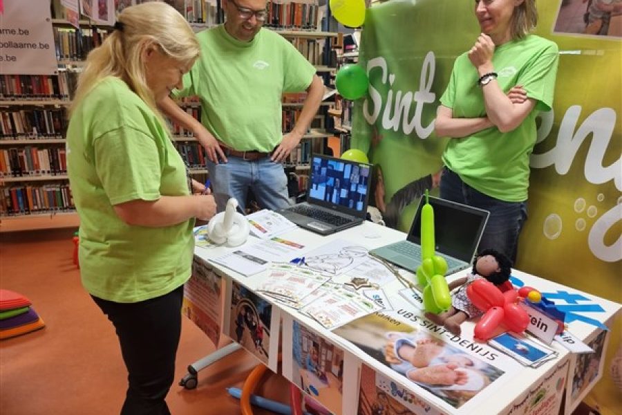 Onthaaldag jonge en toekomstige ouders