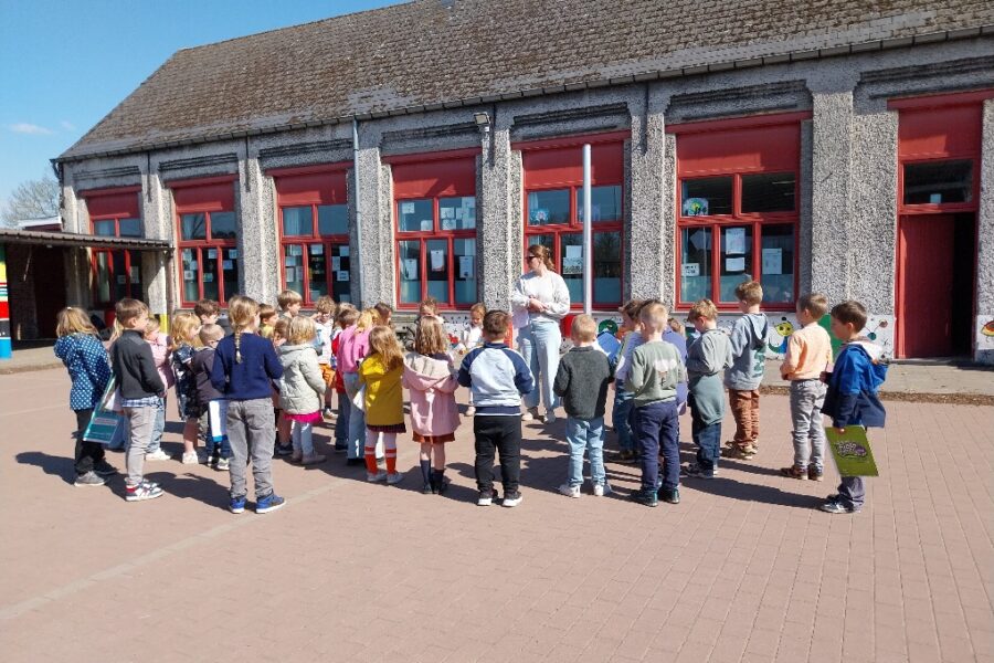 Expleuteren: eerste leerjaar en derde kleuterklas
