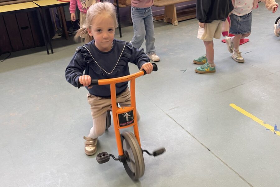 Alles loopt op wieltjes